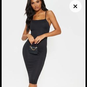 Dress black pretty little thing